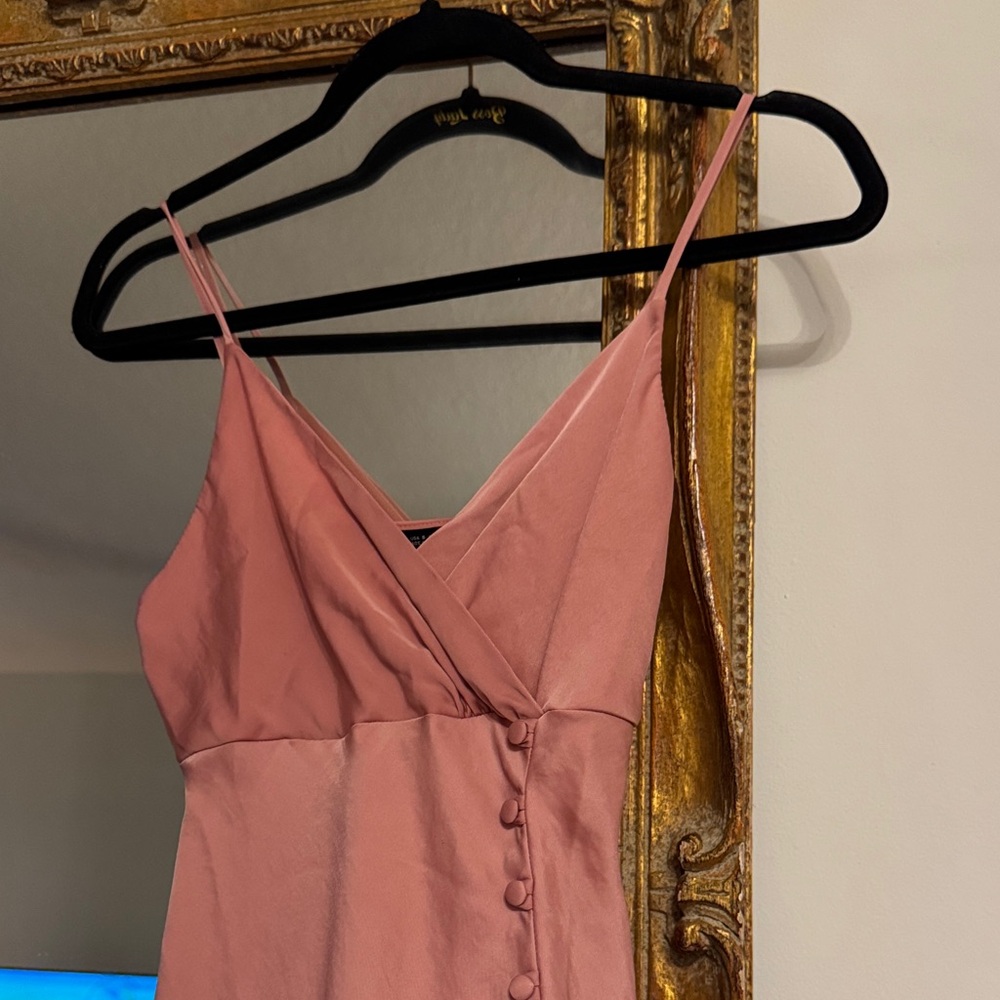 Zara Pink Midi Dress